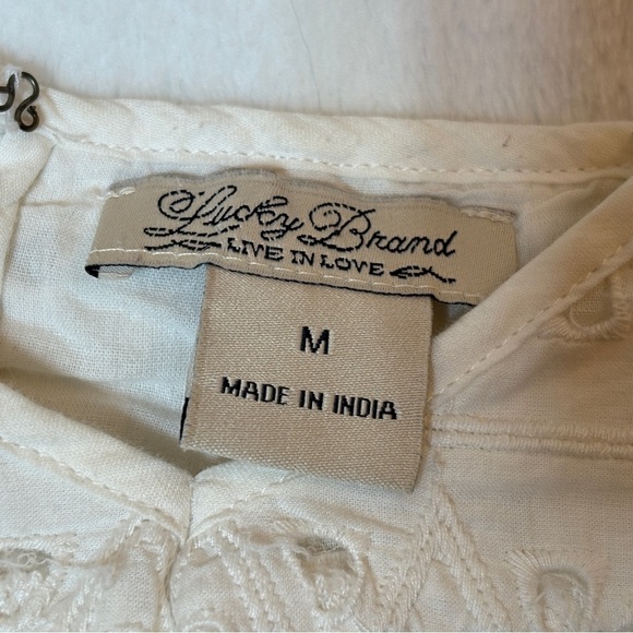 Lucky Brand White Lace Dress - Picture 7 of 8